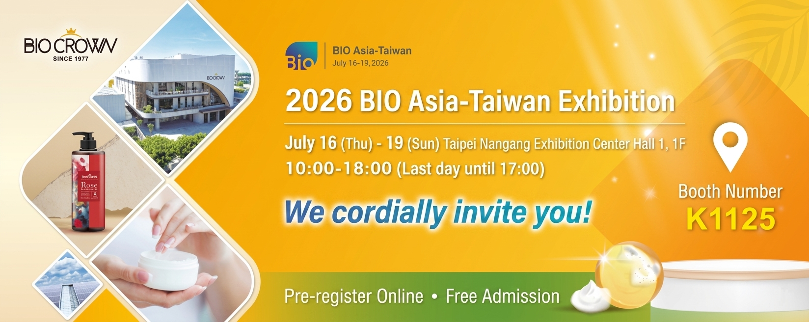 2026 Bio Asie-Taïwan